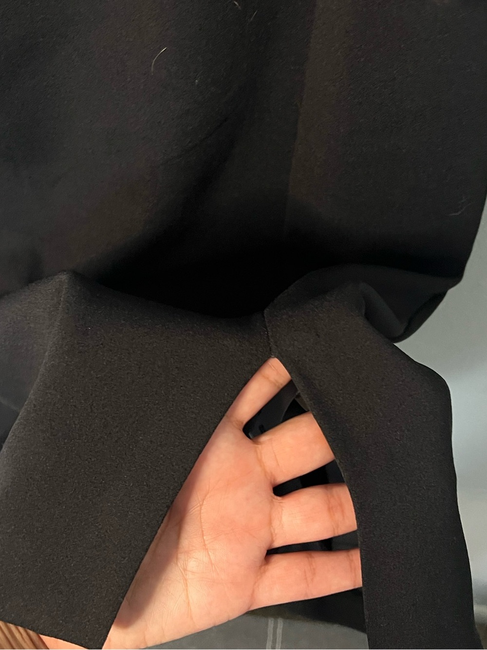 Express Black Cap-Sleeve Sheath Dress with Belt size Small - Picture 5 of 11